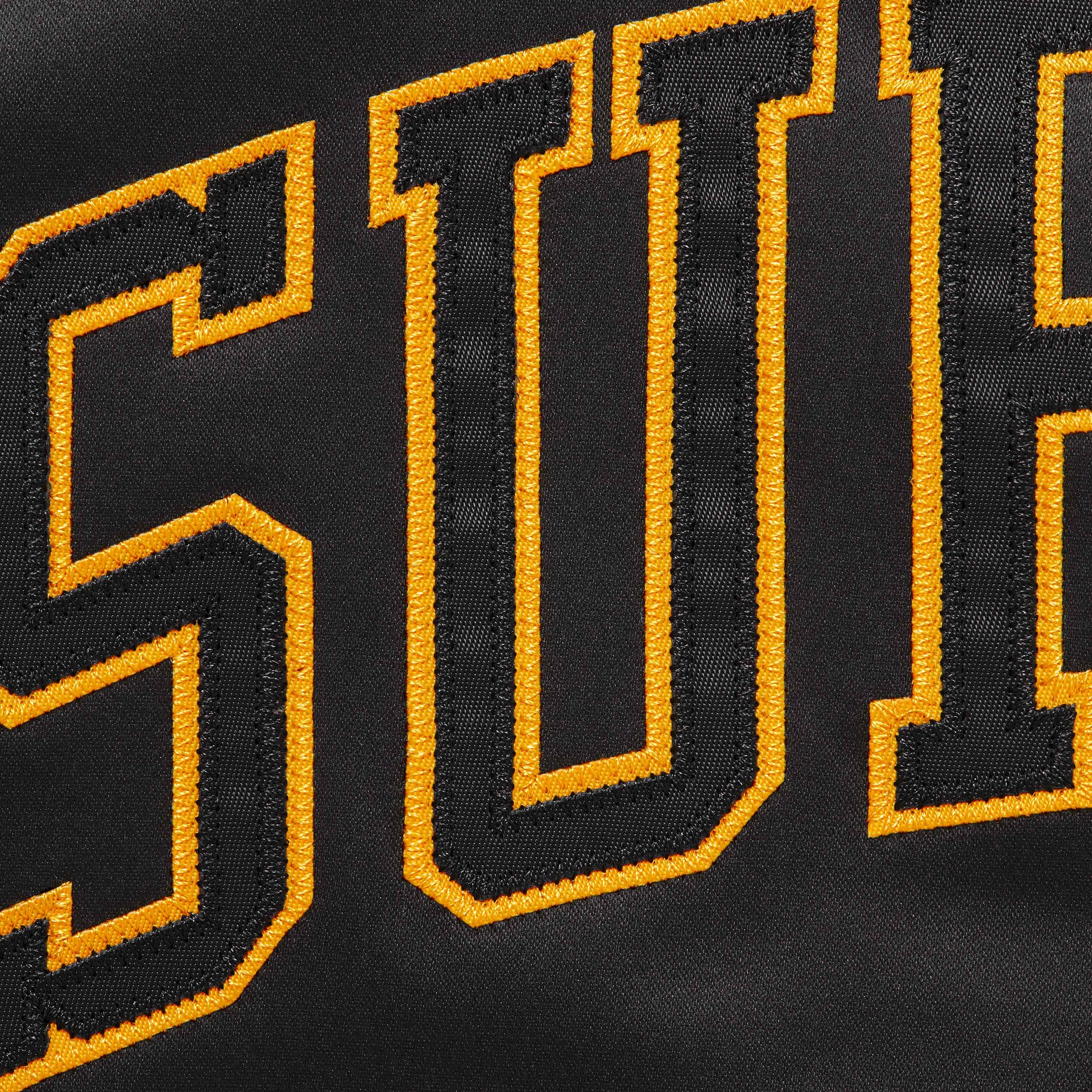 Supreme®/Mitchell & Ness® Lined Hooded Satin Varsity Jacket view 8